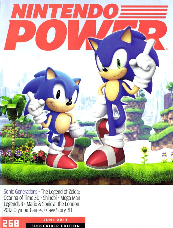 Nintendo Power Issue 268 (June 2011) cover